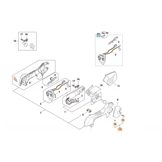 STIHL  Zestaw śruby VA05 007 1000